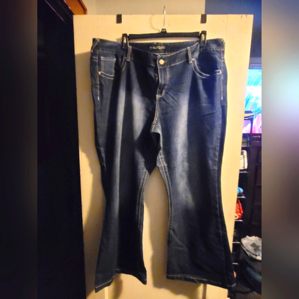 Maurices Flare Leg Jean's size 24R